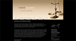 Desktop Screenshot of kazarenadwokat.pl